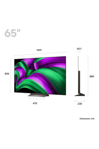 LG OLED65C56LB.AEK OLED evo AI C5 65" 4K Smart TV