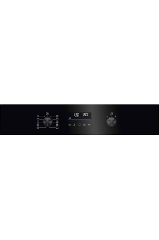 AEG OU5PB40XK Black 59.6cm Built In Pyrolytic Single Oven SteamBake