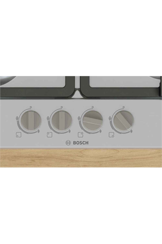 Bosch PGP6B5K90 58cm Stainless Steel Built-In Gas Hob