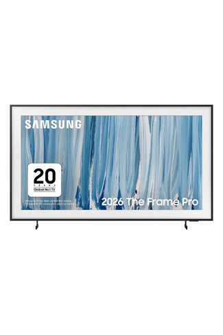 Samsung QE65LS03HWUXXU 65" 4K The Frame Pro Neo QLED 4K Vision AI Smart TV Art Mode & Wall Mount TV