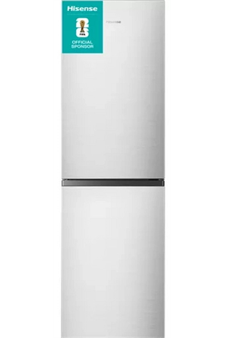 Hisense RB327N4BCE 55cm Stainless Steel 50/50 Total No Frost Fridge Freezer