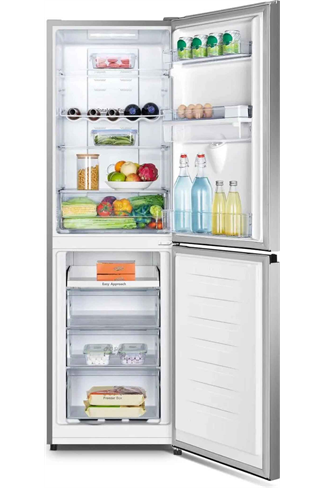 Hisense RB327N4WCE 55cm Stainless Steel 50/50 Total No Frost Fridge Freezer