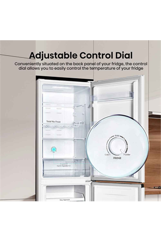 Hisense RB327N4WWE White 55cm 50/50 Total No Frost Fridge Freezer 256L