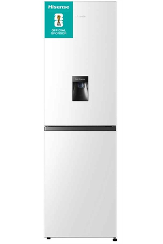 Hisense RB327N4WWE White 55cm 50/50 Total No Frost Fridge Freezer 256L