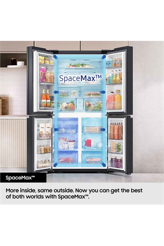 Samsung RF24BB620EB1EU 674L Black Total No Frost American Fridge Freezer