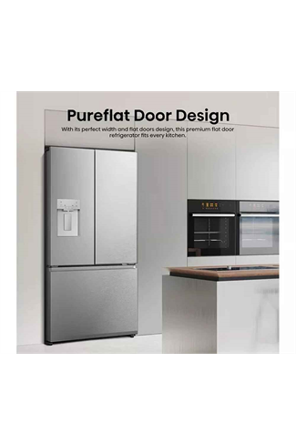 Hisense RF815N4SESE 634L Silver American Style Total No Frost Fridge Freezer