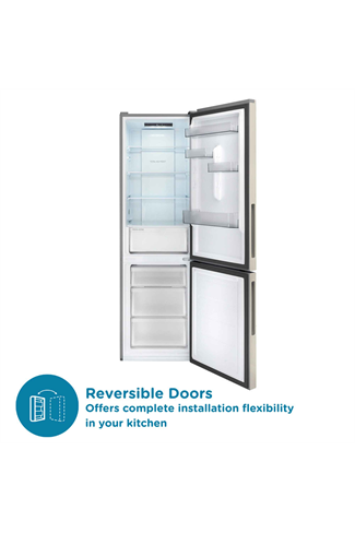 Sensis RFCMF0154ES 54cm 60/40 Frost Free Fridge Freezer 279L Silver
