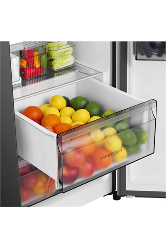 Hisense RS5P528STBE 528L American Side By Side Fridge Freezer Black