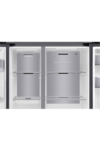 Samsung RS70F66KCTEU 634L Silver Frost Free American Style Style Fridge Freezer