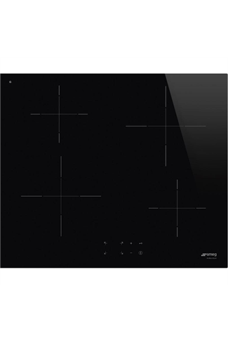 Smeg SI2641D Black 60cm 4 Zone Induction Hob with Digi Touch