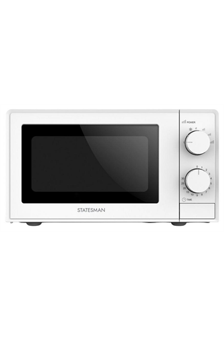 Statesman SKMS0720MPW White 700W 20L Microwave