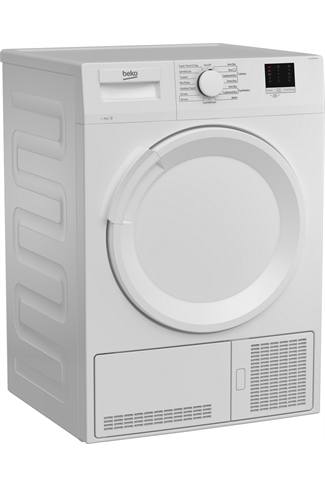 Beko DTLCE80041W White 8kg Condenser Dryer