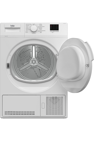 Beko DTLCE80041W White 8kg Condenser Dryer