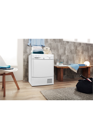 Indesit Eco Time IDC8T3B White 8kg Condenser Dryer