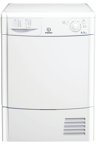 Indesit Eco Time IDC8T3B White 8kg Condenser Dryer