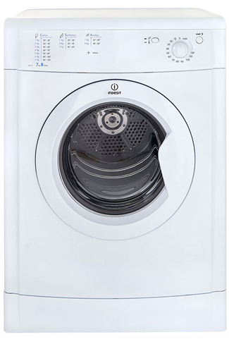 Indesit Eco Time IDV75 White 7kg Vented Tumble Dryer