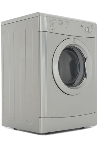 Indesit Eco Time IDV75S Silver 7kg Vented Tumble Dryer