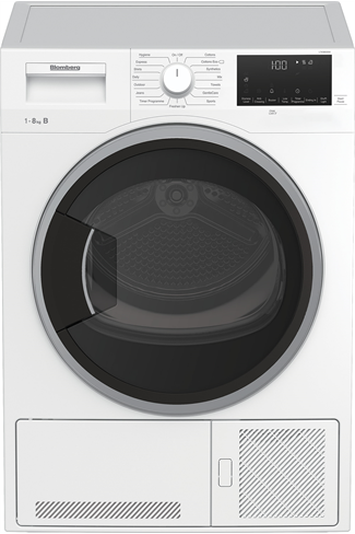 Blomberg LTK38020W White 8kg Condenser Dryer