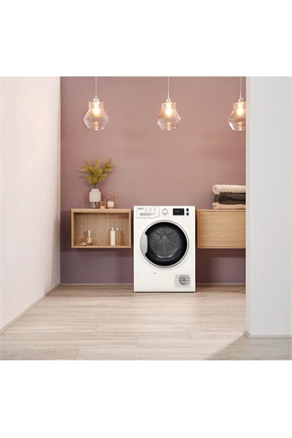 Hotpoint NTSM1192SKUK White 9kg Heat Pump Tumble Dryer