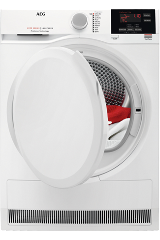 AEG T6DBG720N White 7kg Condenser Dryer