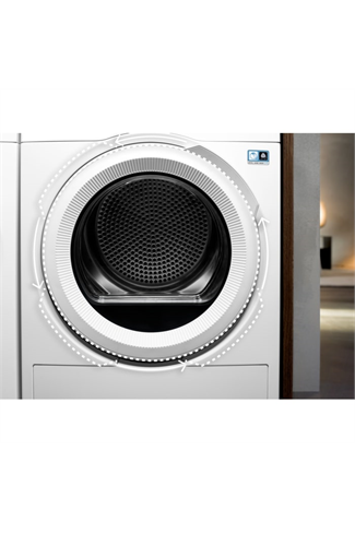 AEG TR718L4B Tumble dryer. 7000 Series, SensiDry technology. 8kg capacity, Easy iron, Bed linen and