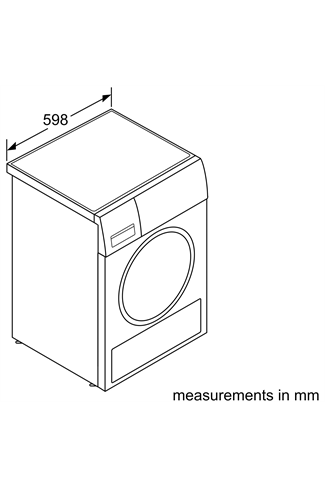 Bosch Serie 4 WTH84000GB White 8kg Heat Pump Tumble Dryer