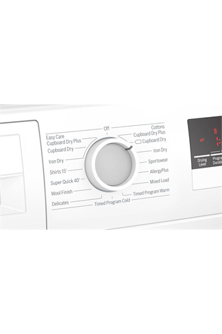 Bosch Serie 4 WTN83201GB White 8kg Condenser Dryer