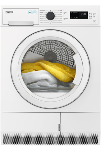 Zanussi ZDC82B4PW White 8kg Condenser Dryer