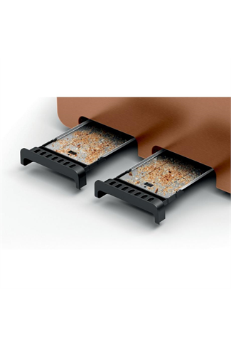 Bosch DesignLine TAT4P449GB Copper 4 Slice Toaster