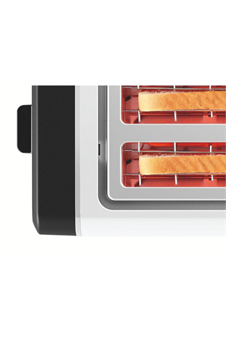 Bosch DesignLine TAT5P441GB White 4 Slice Toaster