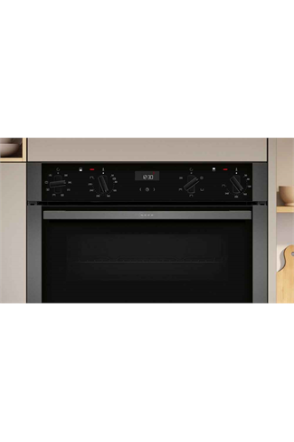 NEFF U1ACE2AG3B Graphite Built-In Electric Double Oven