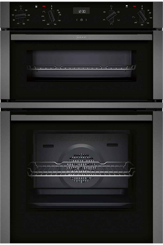 NEFF U1ACE2AG3B Graphite Built-In Electric Double Oven
