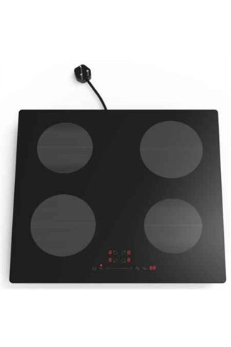 Cata UBECOIND60 60cm 4 Zone Induction Hob Plug & Play Black
