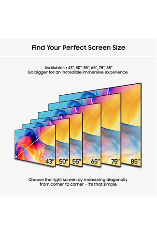 Samsung UE65M70HAKXXU 65" 4K Mini LED Vision AI Smart TV