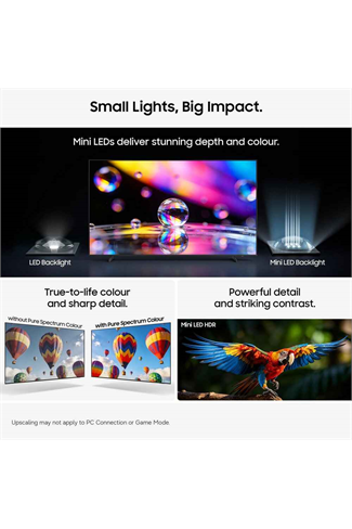 Samsung UE65M70HAKXXU 65" 4K Mini LED Vision AI Smart TV
