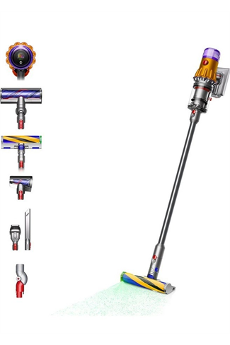 Dyson V12-2023 Cordless Stick Vacuum - 60 Minutes Run Time - Nickel