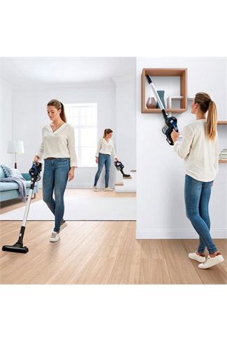 Bosch Serie 6 BBS611GB Moonlight Blue Unlimited Cordless Vacuum Cleaner