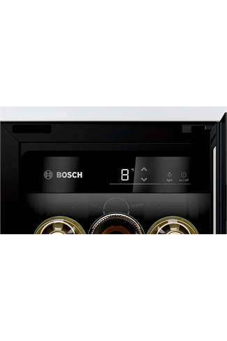 Bosch Serie 6 KUW20VHF0G 30cm Black Undercounter Wine Cooler