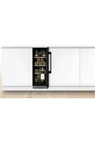 Bosch Serie 6 KUW20VHF0G 30cm Black Undercounter Wine Cooler