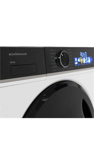 Schonhaus WDSF0110614AW White 10kg/6kg 1400 Spin Washer Dryer