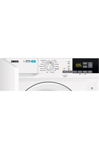 Zanussi Z716WT83BI Integrated White 7kg/4kg 1600 Spin Washer Dryer