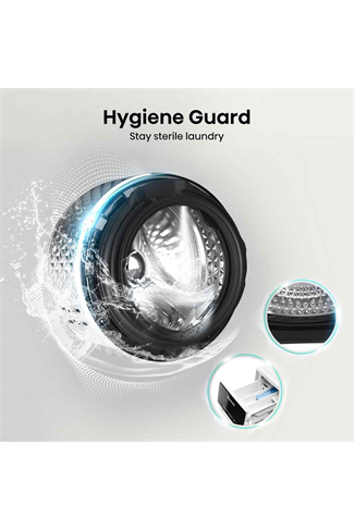 Hisense WF3S1243BW3 White 12kg 1400 Spin WiFi Steam Washing Machine A Rated
