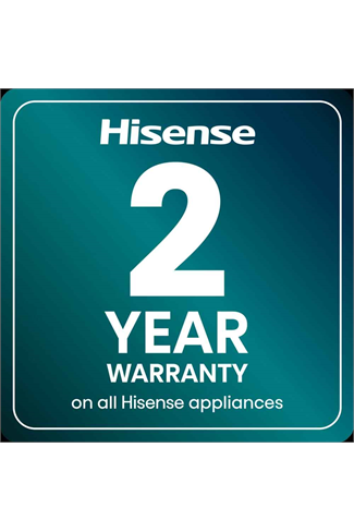 Hisense WF3S1243BW3 White 12kg 1400 Spin WiFi Steam Washing Machine A Rated