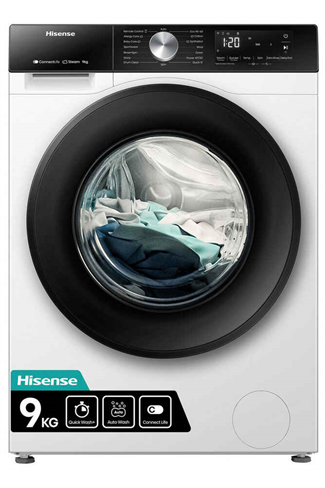 Hisense WF3S9043BW3 White 9kg 1400 Spin Washing Machine