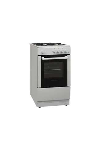 White Knight WK-ATSCG50W 50cm White Single Cavity Gas Cooker