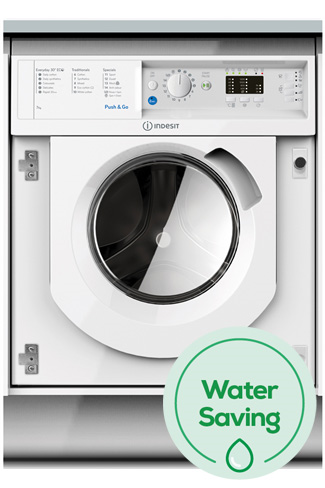Indesit BIWMIL71252UKN Integrated White 7kg 1200 Spin Washing Machine
