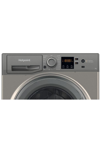 Hotpoint NSWF743UGGUKN Graphite 7kg 1400 Spin Washing Machine