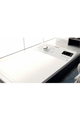 Hotpoint WMTF722UUKN White 7kg 1200 Spin Top Loading Washing Machine