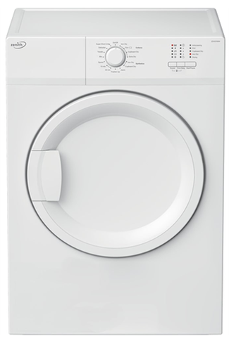 Zenith ZDVS700W White 7kg Vented Tumble Dryer