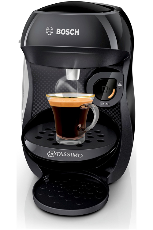 TAS1002GB Black Pod Coffee Machine 
